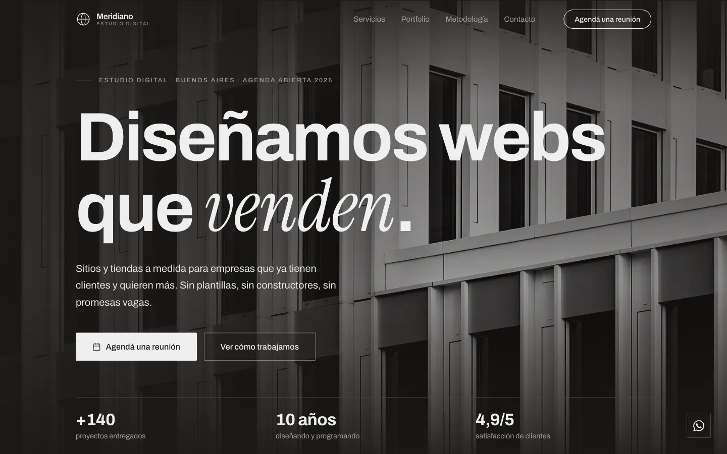 Captura de Meridiano Studio